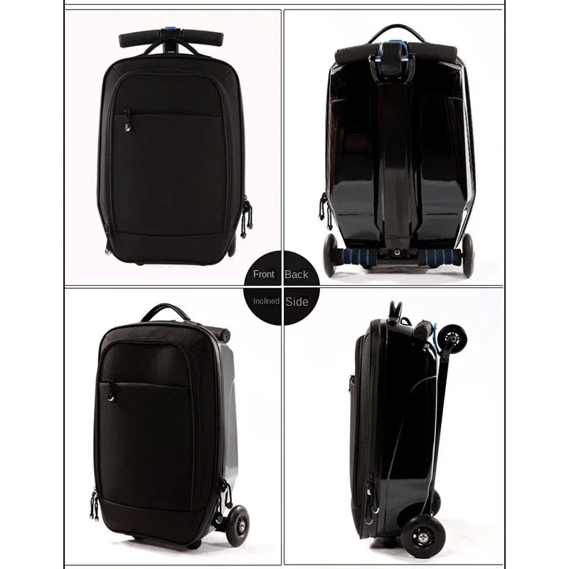 Stepkoffer Oslo met dubbele functie: handbagage en step voor kinderen. Perfect voor avontuur.