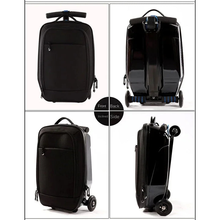 Stepkoffer Oslo met dubbele functie: handbagage en step voor kinderen. Perfect voor avontuur.