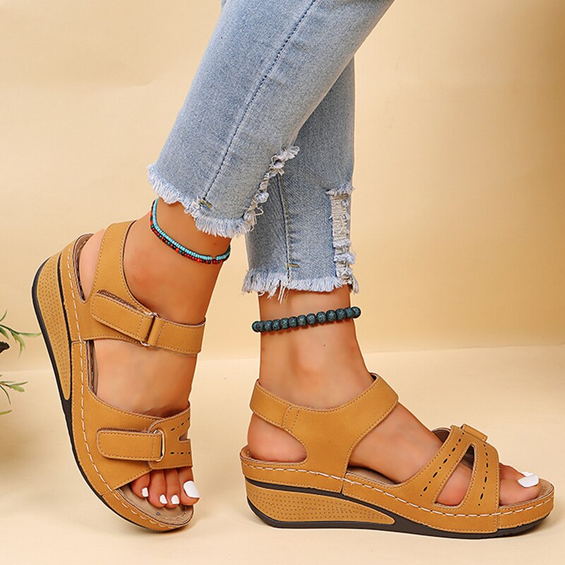 Wandelsandalen dames, orthopedisch ontworpen voor ultiem loopcomfort en langdurige ondersteuning.