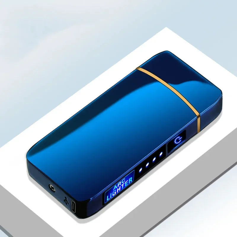 Strakke elektronische aansteker: winddicht, USB oplaadbaar en vlamloze plasma.