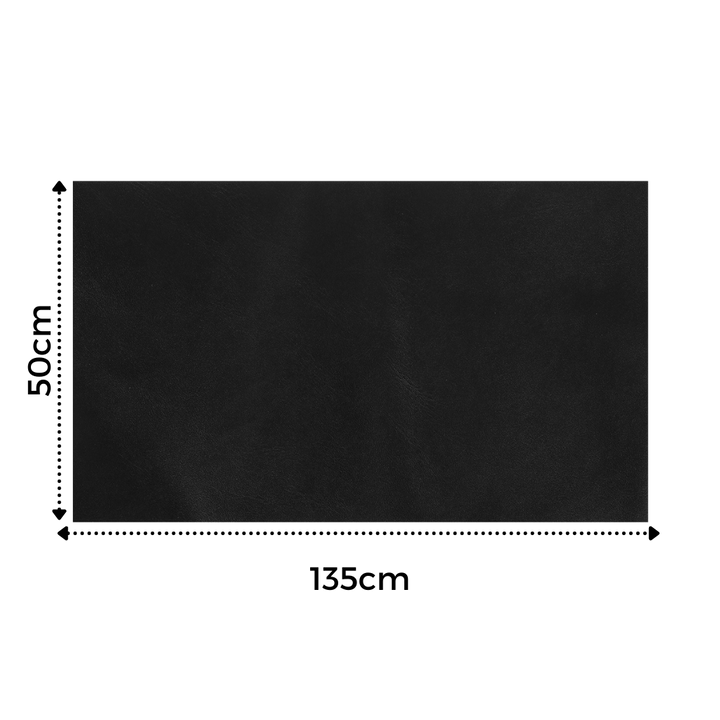 Zelfklevende reparatie patch, groot formaat, speciaal voor duurzaam herstel van leer en kunstleer.