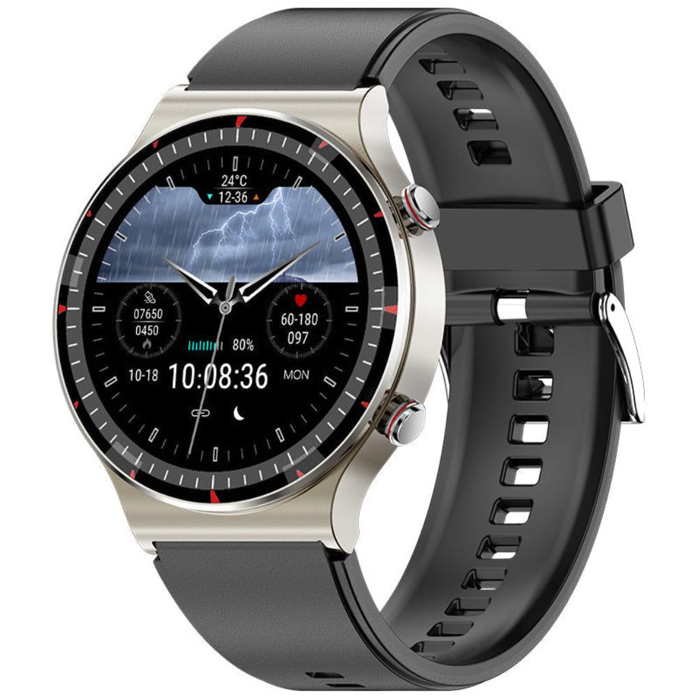 Waterbestendige fitness tracker & slaapmonitor smartwatch voor heren/dames, inclusief activiteitstracking.
