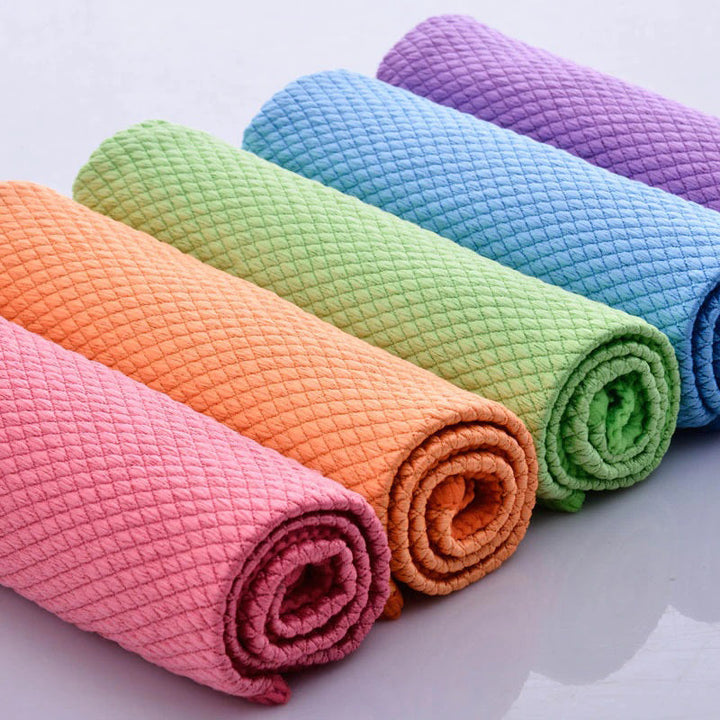 De beste microvezel doek voor streeploos schoonmaken van uw keuken en badkamer.