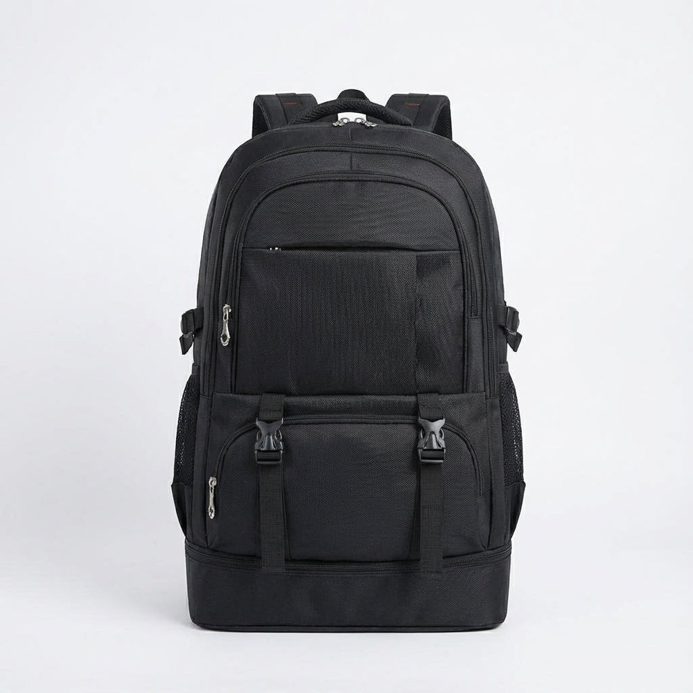 Unisex uitbreidbare reisrugzak, perfect als handbagage of voor lange trips. Met slimme vakken.