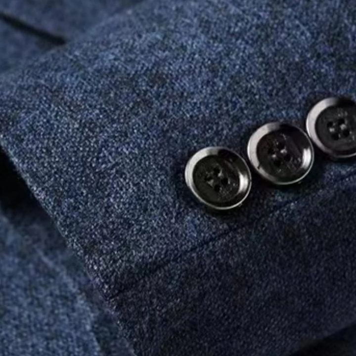Rood semi-officieel heren colbert, elegant en comfortabel, een must-have voor de stijlbewuste man.