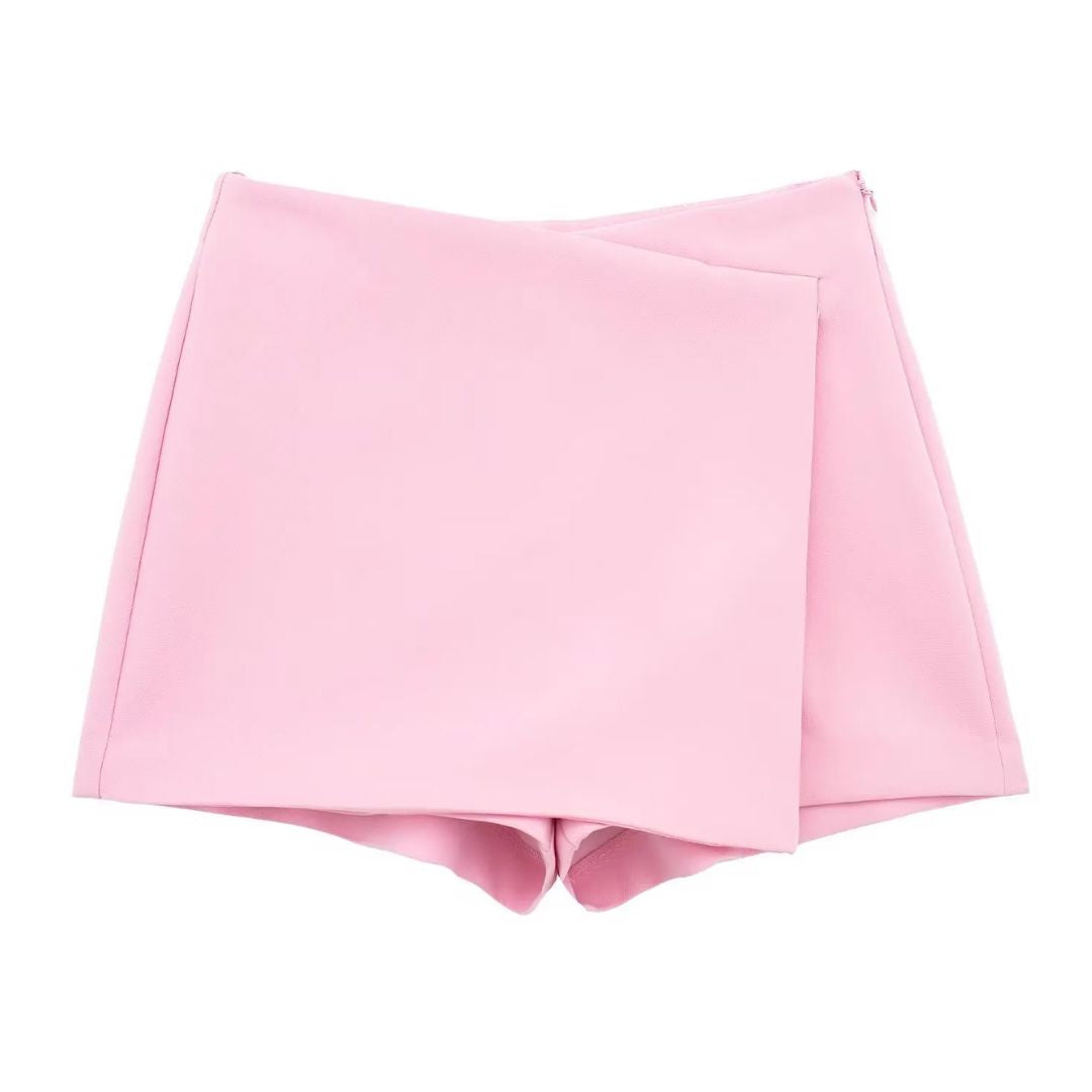 Lente casual: asymmetrische dames rokbroek, veelzijdig en stijlvol voor elke dag.