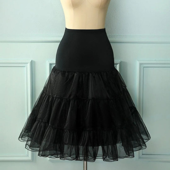 Elegante gelaagde dames tutu petticoat, perfect voor een stijlvolle feest outfit. Verkrijgbaar in diverse modekleuren.