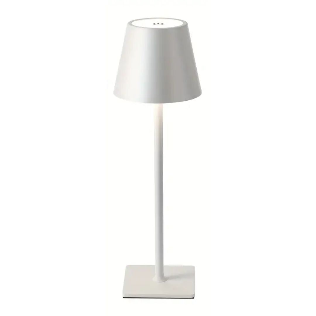 Moderne Caroline USB LED tafellamp, oplaadbaar, ideaal voor kantoor en huisdecoratie.