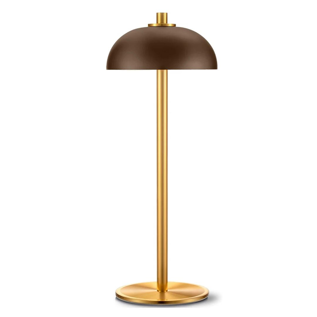 Elegante draadloze paddenstoel tafellamp met dimbare LED verlichting, een eyecatcher in jouw interieur.