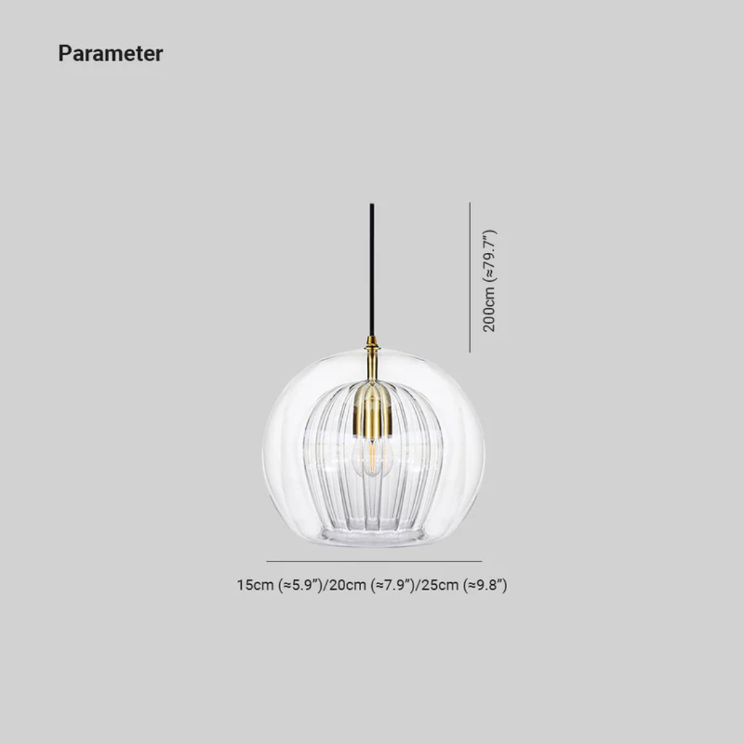 Hedendaagse bolvormige LED hanglamp Aurora Sphere, verrijkt elke woonruimte direct.
