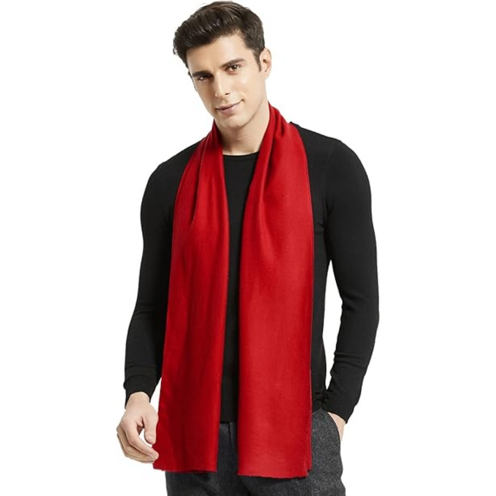 Ryan kasjmier winter sjaal, speciaal voor mannen. Een luxe en warm accessoire in één maat.