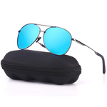 Grijs montuur - Zilver lens