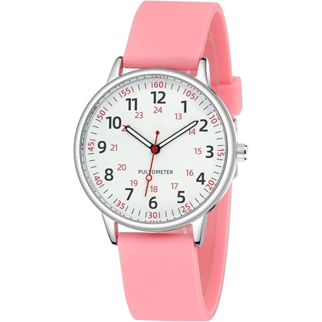 Duurzaam waterdicht verpleegkundige horloge, perfect voor de drukke zorg professional.