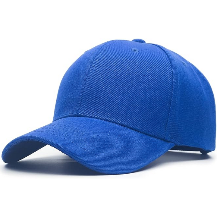 Voorzijde van gestructureerde Alex heren baseball cap; een essentieel accessoire.
