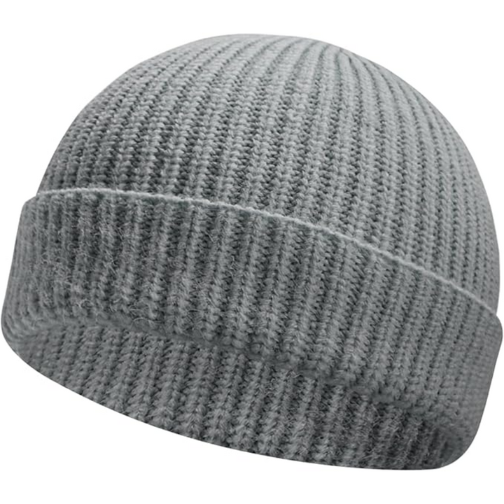 Heren gebreide wintermuts Robin, essentieel voor comfort en stijl tijdens winterse activiteiten.