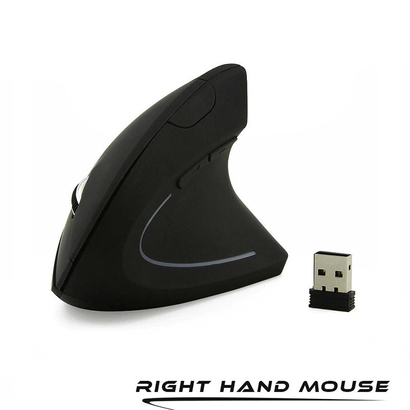 Ergonomische rsi-muis, draadloos, verhoogt comfort en productiviteit op elke werkplek.