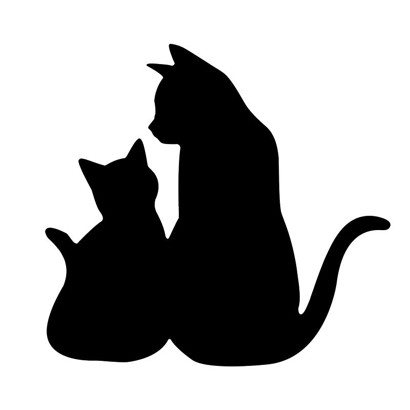 Unieke LED kattenlamp: draadloos nachtlampje met bewegingssensor voor elk interieur.