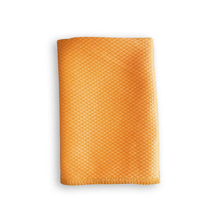 Innovatieve microvezel schoonmaakdoek voor streeploos reinigen en een glanzend huishouden.