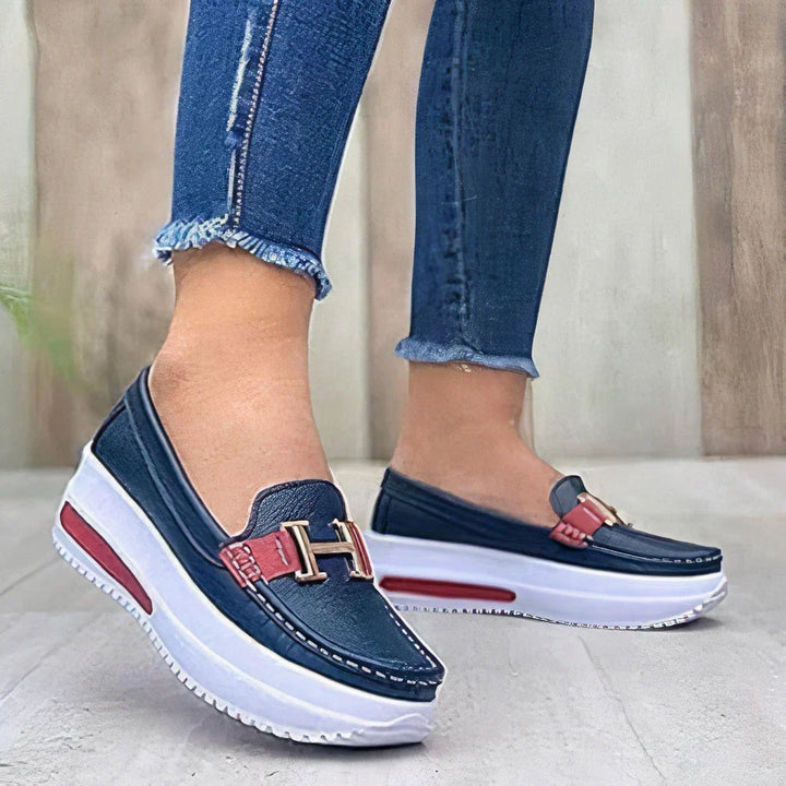 Gezonde dameszomerschoenen, orthopedisch en ademend, bieden comfort en ondersteuning de hele dag.