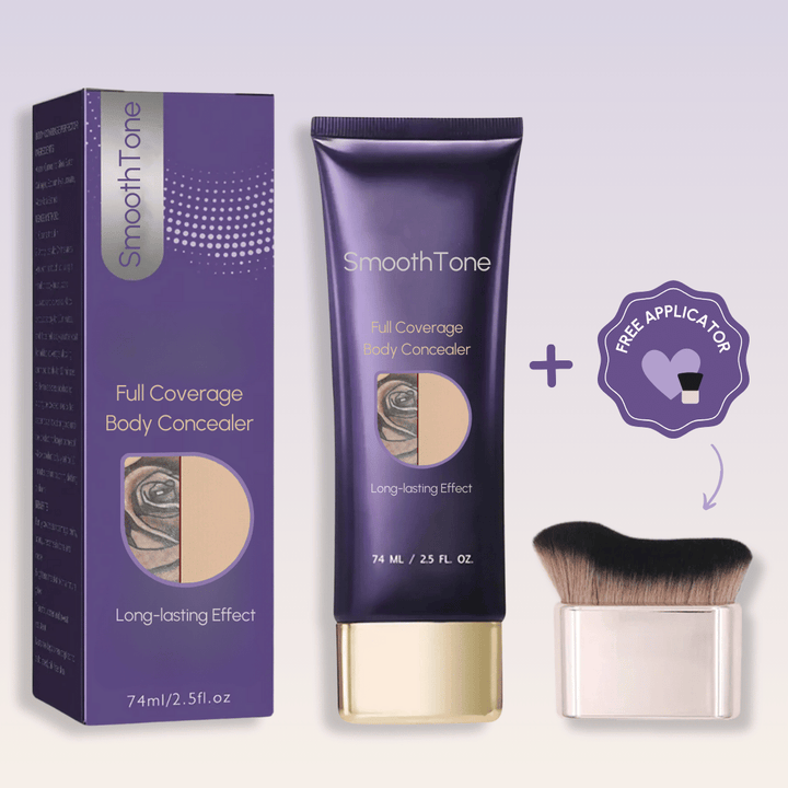 Hoge dekking waterdichte concealer camoufleert effectief vlekken, littekens en tatoeages langdurig.