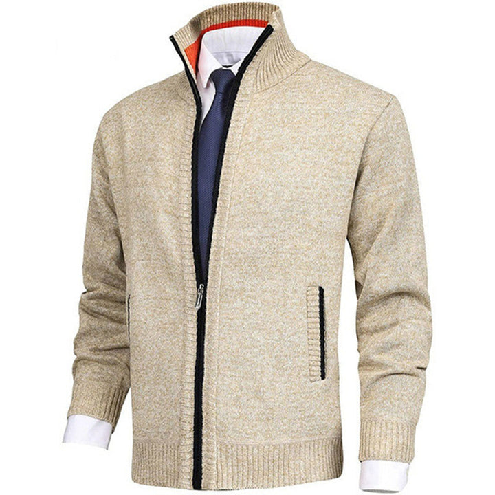 Open gedragen stijlvol herenvest met rits, ideaal voor een relaxte, modieuze look. Veelzijdige bovenkleding.