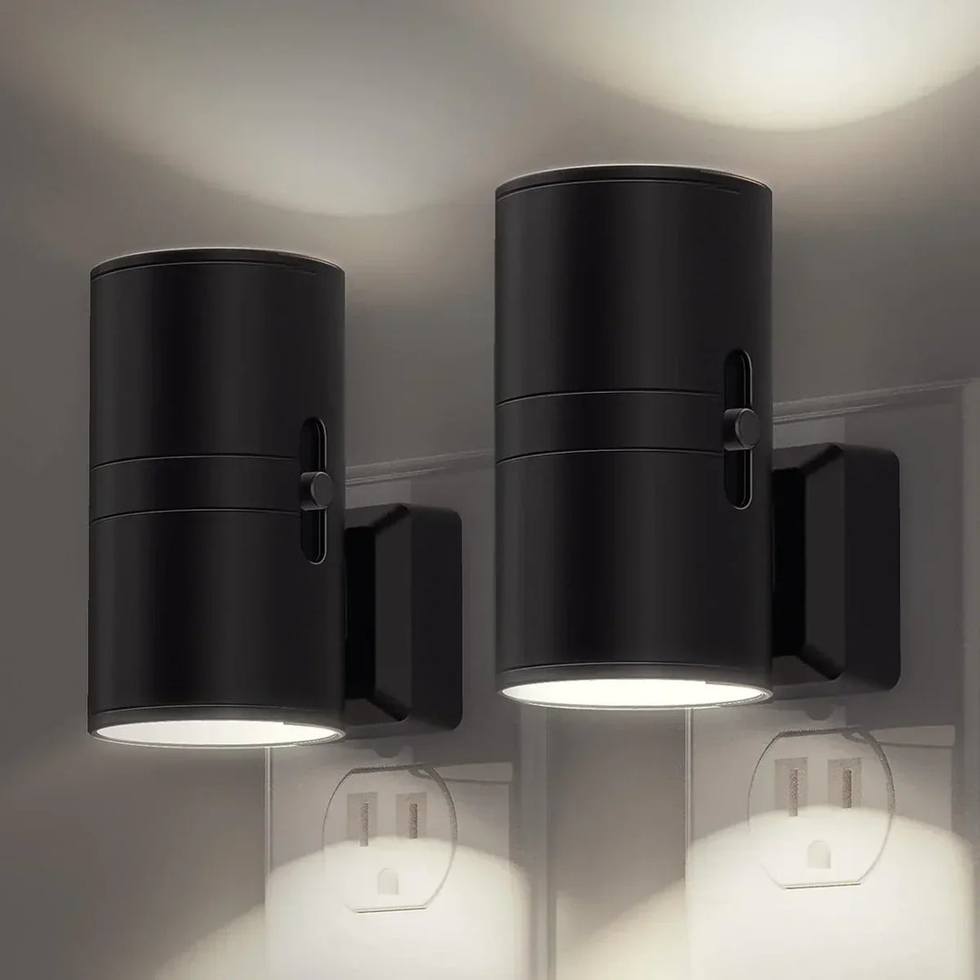 Decoratieve Noctura sensorwandlamp met warm licht, perfect voor sfeervolle binnenverlichting.