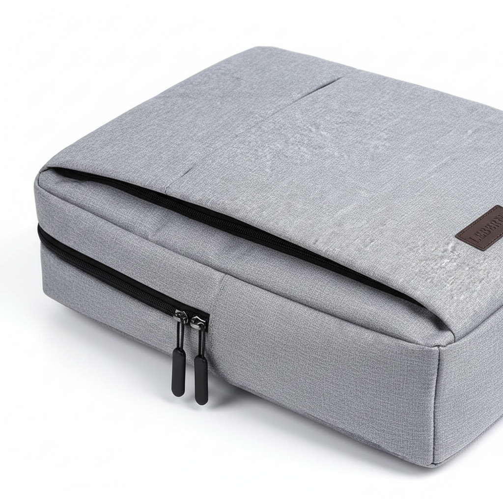 Ruime SlimBack unisex rugzak met speciaal laptopvak en handige organizer voor school en kantoor.