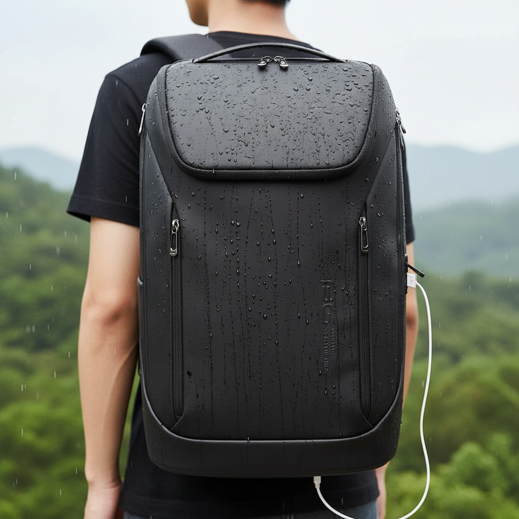 Stijlvolle multifunctionele ProPack rugzak, ideaal voor werk, school & reizen. Waterafstotend en comfortabel.