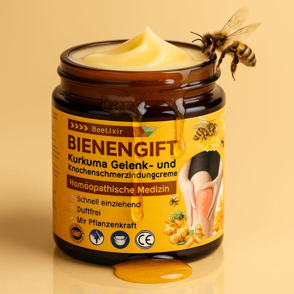 Bijengifcrème met hyaluronzuur en collageen, natuurlijke ingrediënten voor gladde huid.