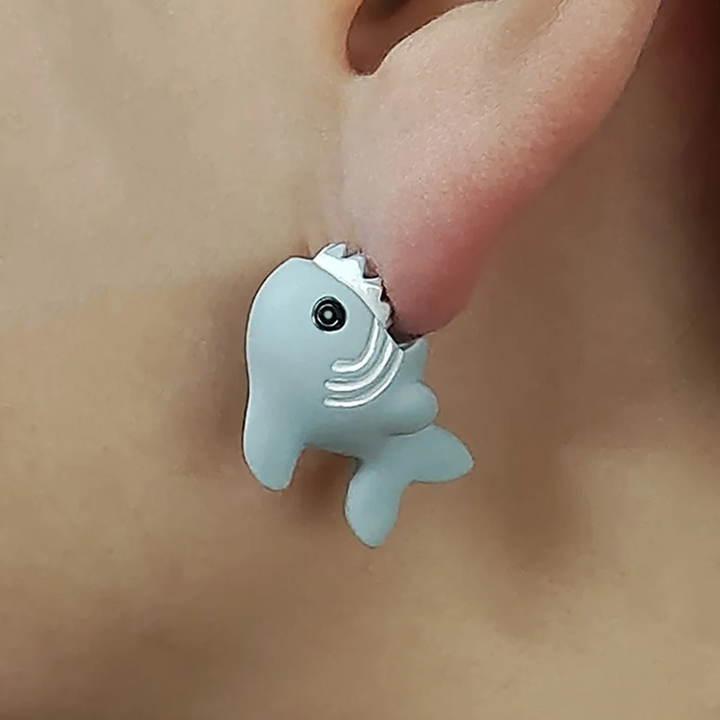 Leuk cadeau: set trendy dieren oorbellen voor dames. Speelse en stijlvolle sieraden.