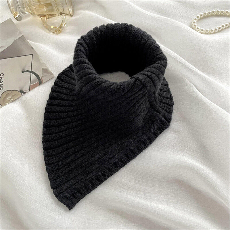 Stijlvolle gebreide col sjaal Aria, perfect voor dames in de winter, van comfortabel katoen.