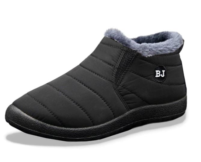 Duurzame blauwe dames snowboots, comfortabele winterlaarzen met waterdichte bescherming.