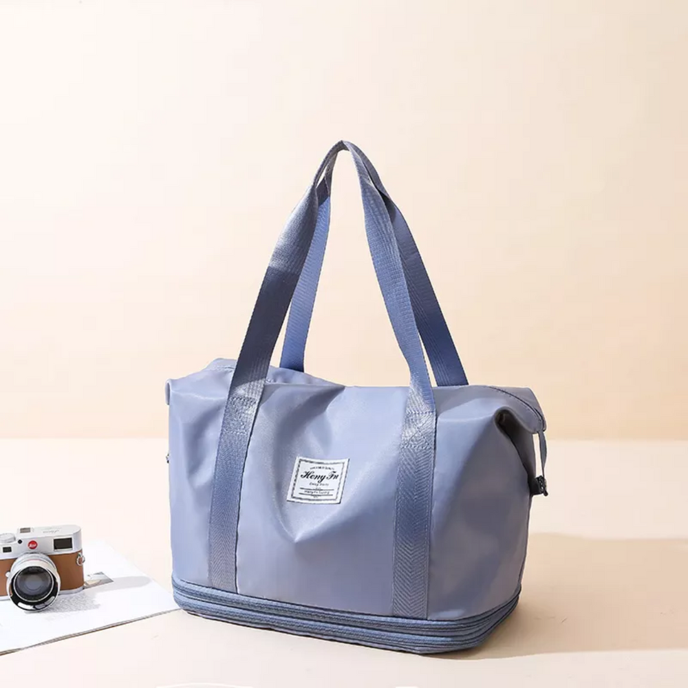 Stijlvolle dames weekendtas, duurzaam oxford stof, perfect als handbagage.