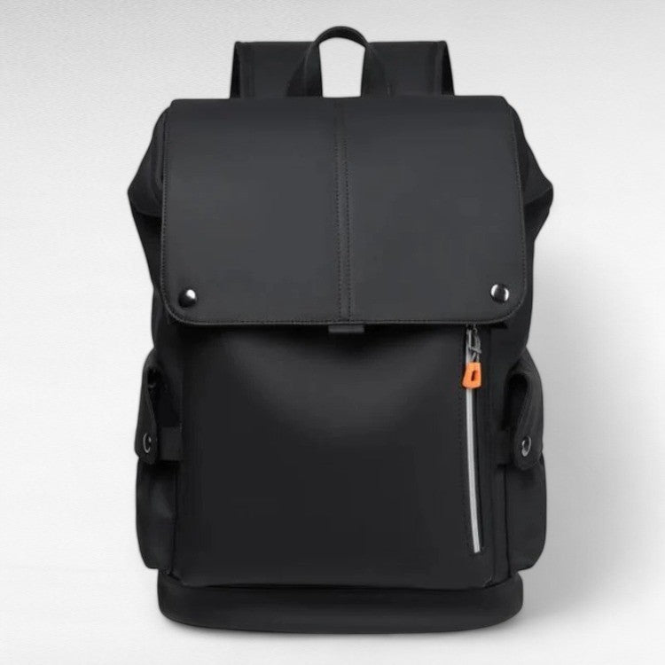 Compacte waterdichte unisex rugzak met USB-poort voor werk, school en reizen.