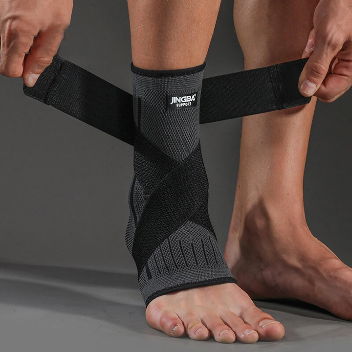 FlexGuard sportbandage voor actieve ondersteuning, compressie en preventie van enkelblessures.