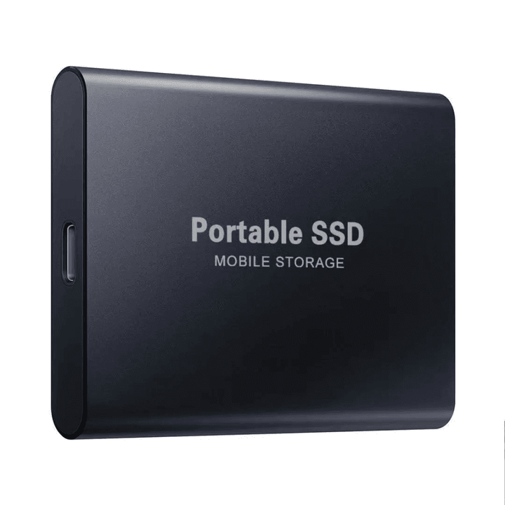 Efficiënte 256GB draagbare SSD, ideale externe opslag voor computeraccessoires met snelle data-overdracht en plug & play.