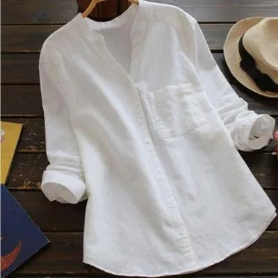 Comfortabel dames shirt 'Roosje' met korte mouwen, perfect als zomerkleding en modieuze casual top.