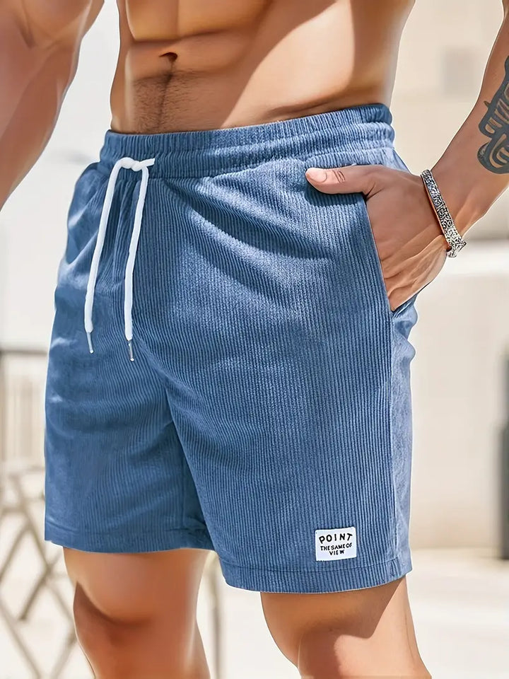 Lichtgewicht casual zwemshort voor mannen, ideaal voor warme zomerdagen.
