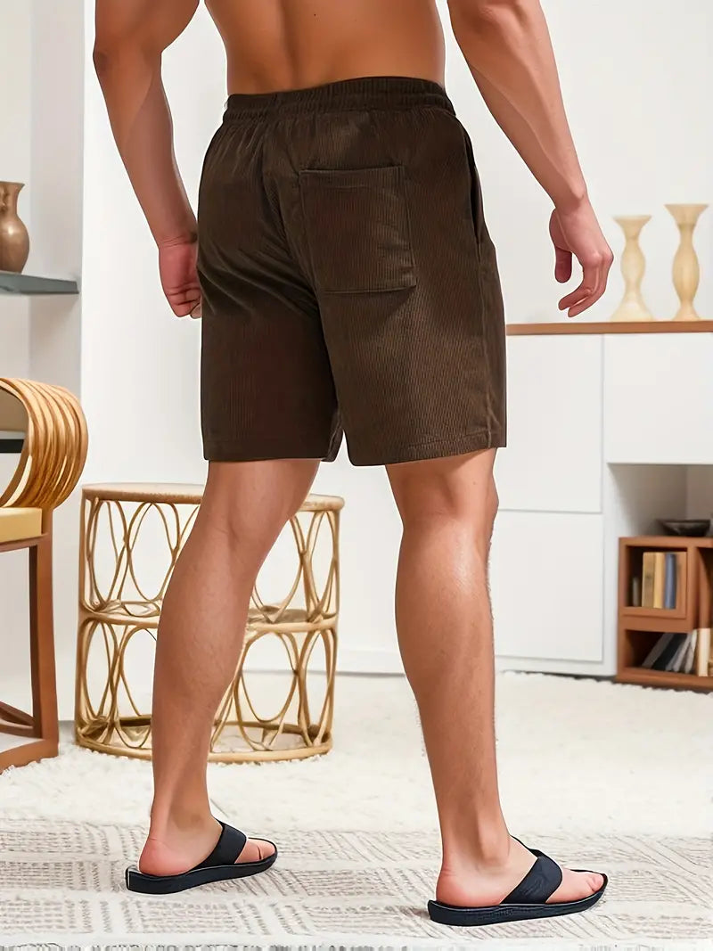 Essentiële heren zwemshort voor de zomervakantie, onmisbaar voor strandliefhebbers.