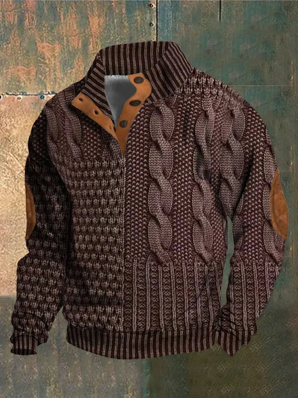 Comfortabele heren trui, perfect voor dagelijkse casual stijl. Warm en modern, ideaal voor herfst & winter.
