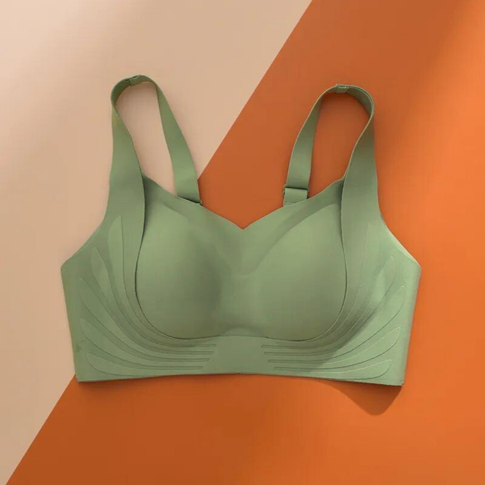 Sexy voorgevormde liftende bh, naadloos ondergoed, onzichtbaar onder kleding.