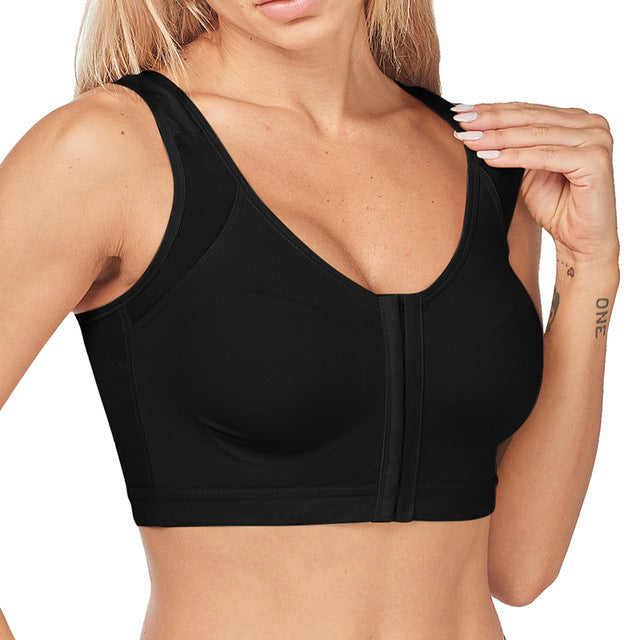 Dames sport bh met maximale ondersteuning, ideaal voor fitness en intensieve workouts.