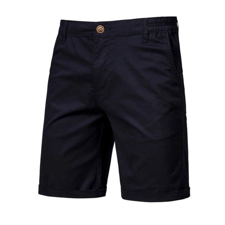 Ademende heren shorts met stretch, ideaal voor vrije tijd en ontspanning in de zomer.