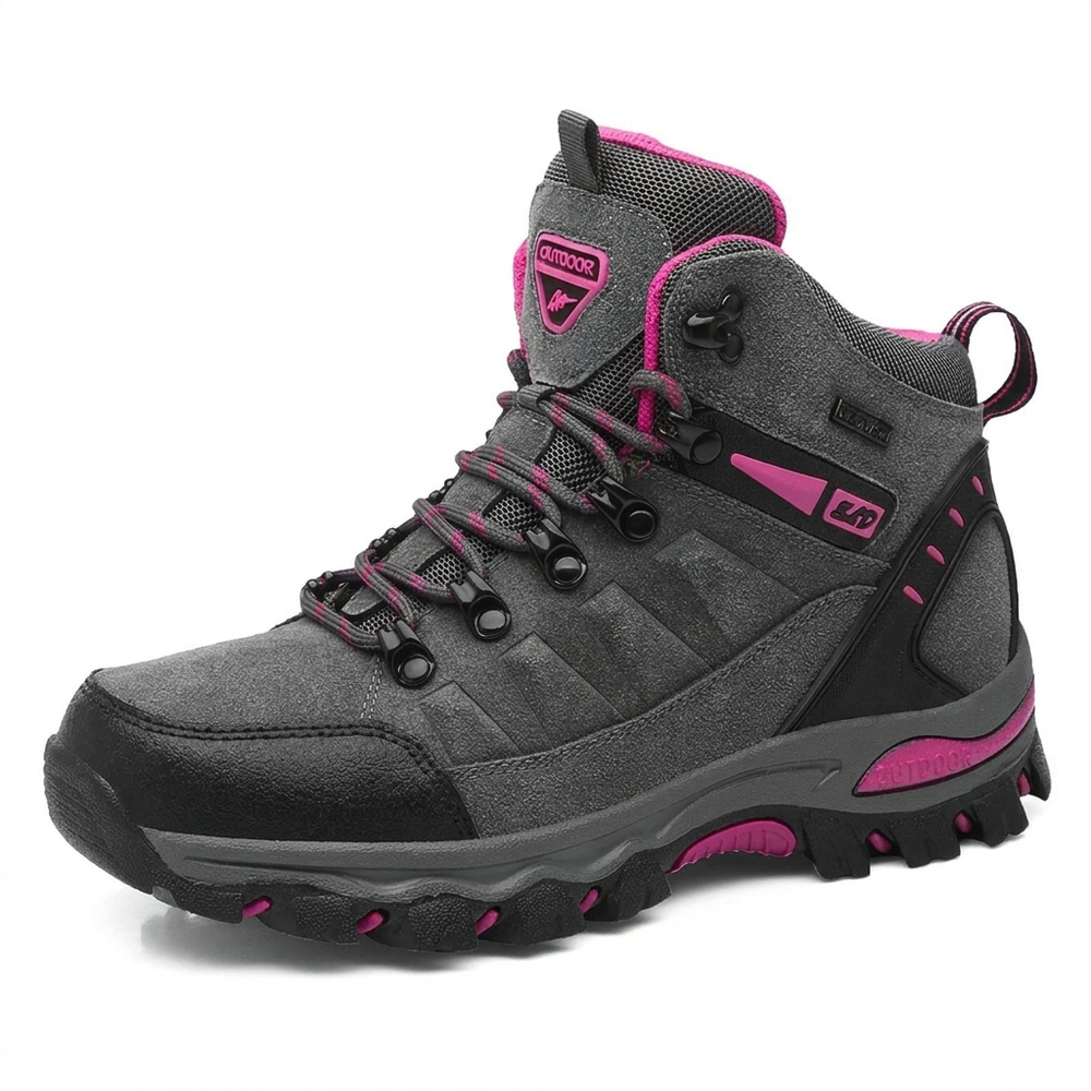 Antislipzool van waterdichte dames veiligheidsschoenen, biedt optimale grip en comfort tijdens het werken.