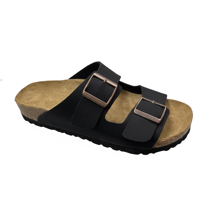 Modieuze unisex vintage sandalen met platte zool, voor een comfortabele en stijlvolle zomerlook.