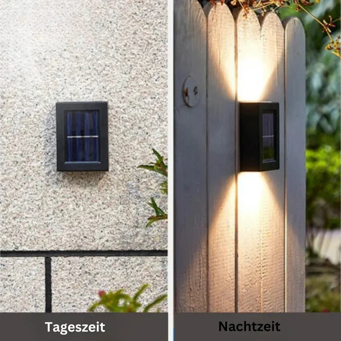 Stijlvolle EcoShine buitenwandlamp voor tuin en terras, met makkelijke installatie en heldere LED verlichting.