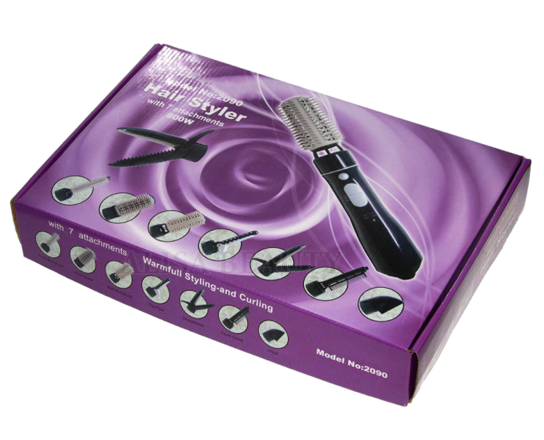 Vrouwelijke haarstylingtool gebruikt als krultang voor prachtige, veerkrachtige krullen. Perfect voor een elegante beauty look.