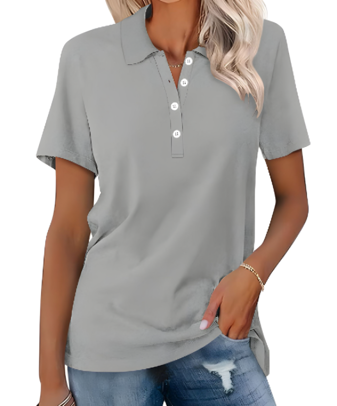 Dames poloshirt Nova, comfortabel en stijlvol voor elke gelegenheid; perfecte casual top.