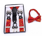 3-delige set - Paisley Rood