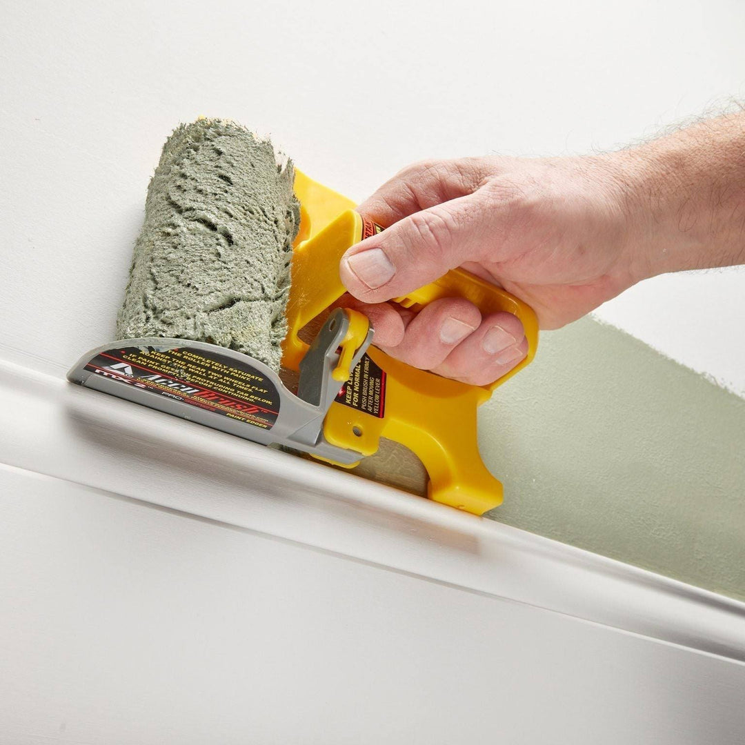 Professionele randverfroller voor strakke verfranden zonder afplakken. Ideaal voor muurverf.